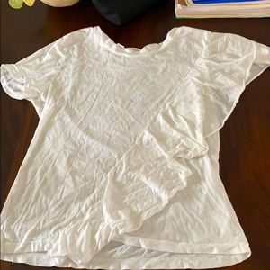 Short sleeve white tshirt